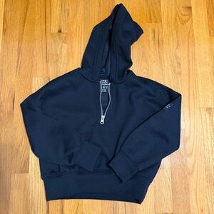 Abercrombie Kids Black Full-Zip Hoodie